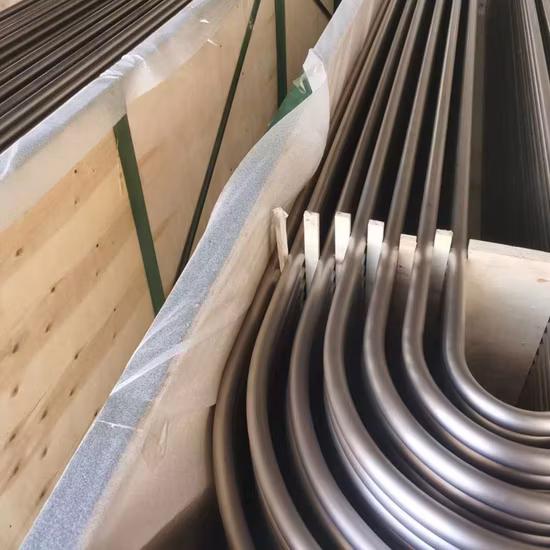 공장 도매 ASTM B338 5등급 티타늄 이음매 없는 튜브